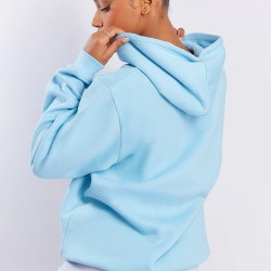 Baby Blue Oversized Fit Sweat Hoodie